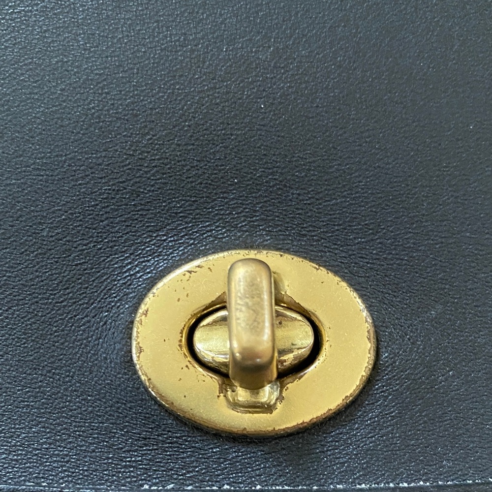 Coach Black Penny Crossbody Bag Vintage - Picture 4 of 9